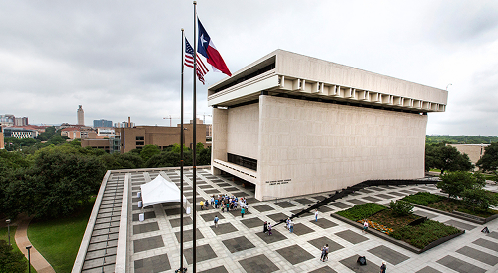LBJ Library Plaza